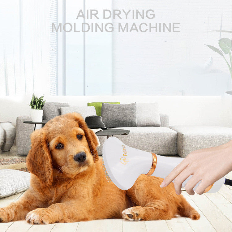 JMT-407050 Two-in-One Pet Hair Dryer and Styling Comb with Adjustable Heat Settings for Dogs and Cats