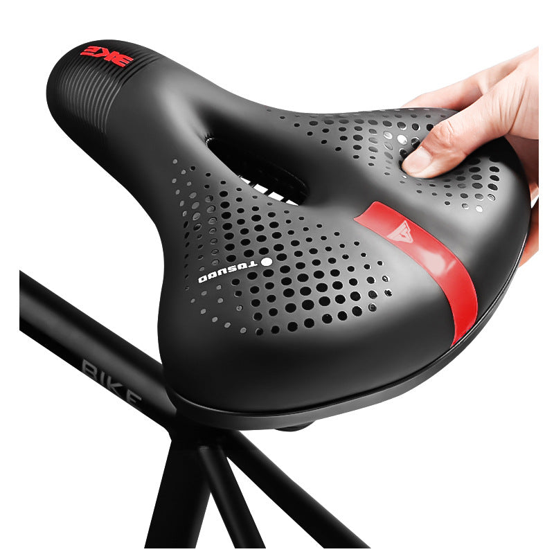 JMT-407178 Comfortable Soft Silicone Mountain Bike Saddle - Universal Fit