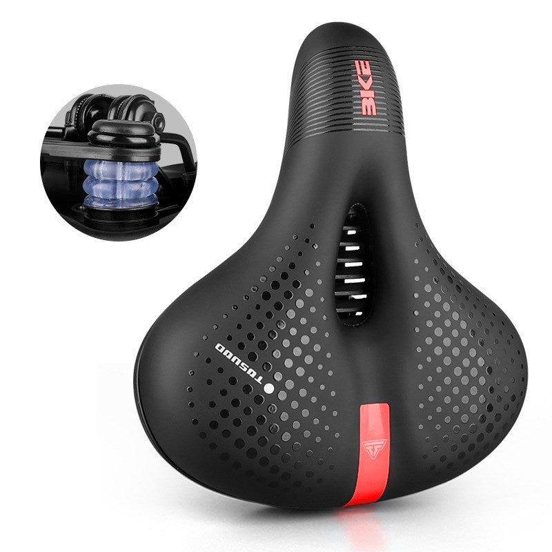 JMT-407178 Comfortable Soft Silicone Mountain Bike Saddle - Universal Fit
