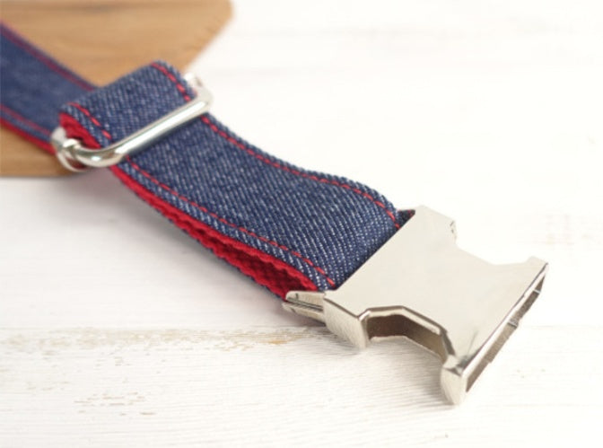 JMT-407626 Creative Polyester Dog Collar with Adjustable Sizing