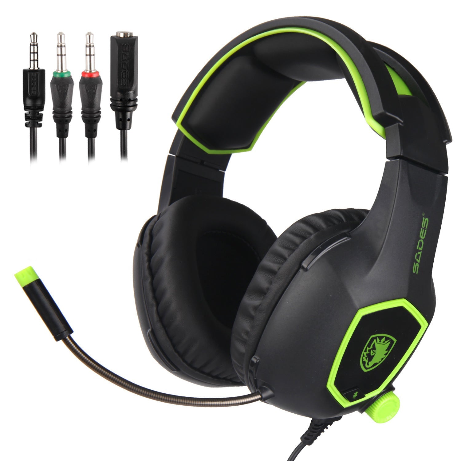 JMT-407626 Wired Gaming Headphones with Microphone - Versatile Audio for Gaming, Music, and Communication