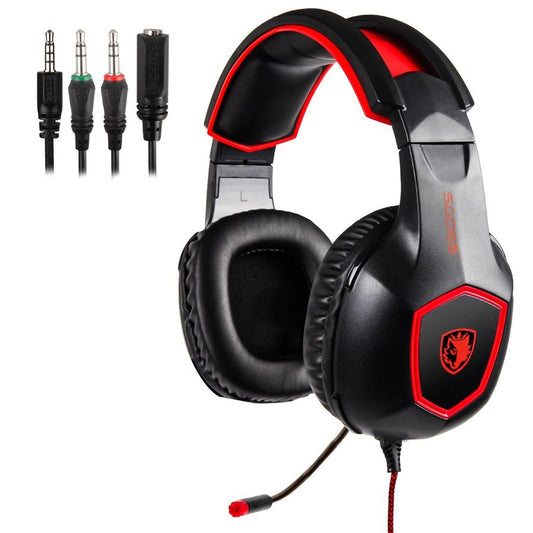 JMT-407626 Wired Gaming Headphones with Microphone - Versatile Audio for Gaming, Music, and Communication