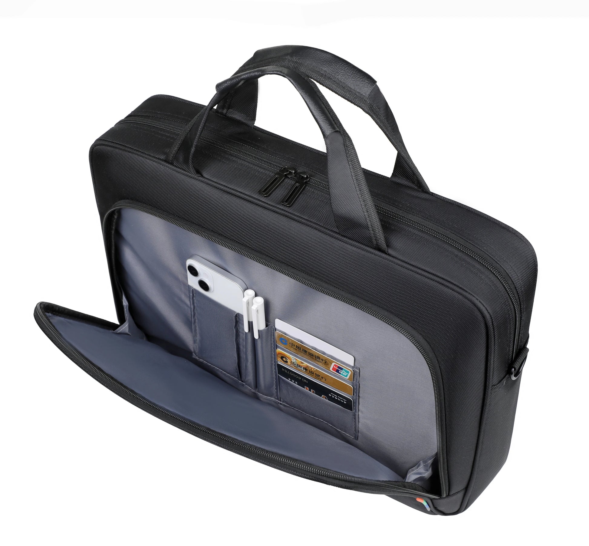 JMT-407690 Lightweight 17 Inch Business Briefcase Laptop Case for Professionals