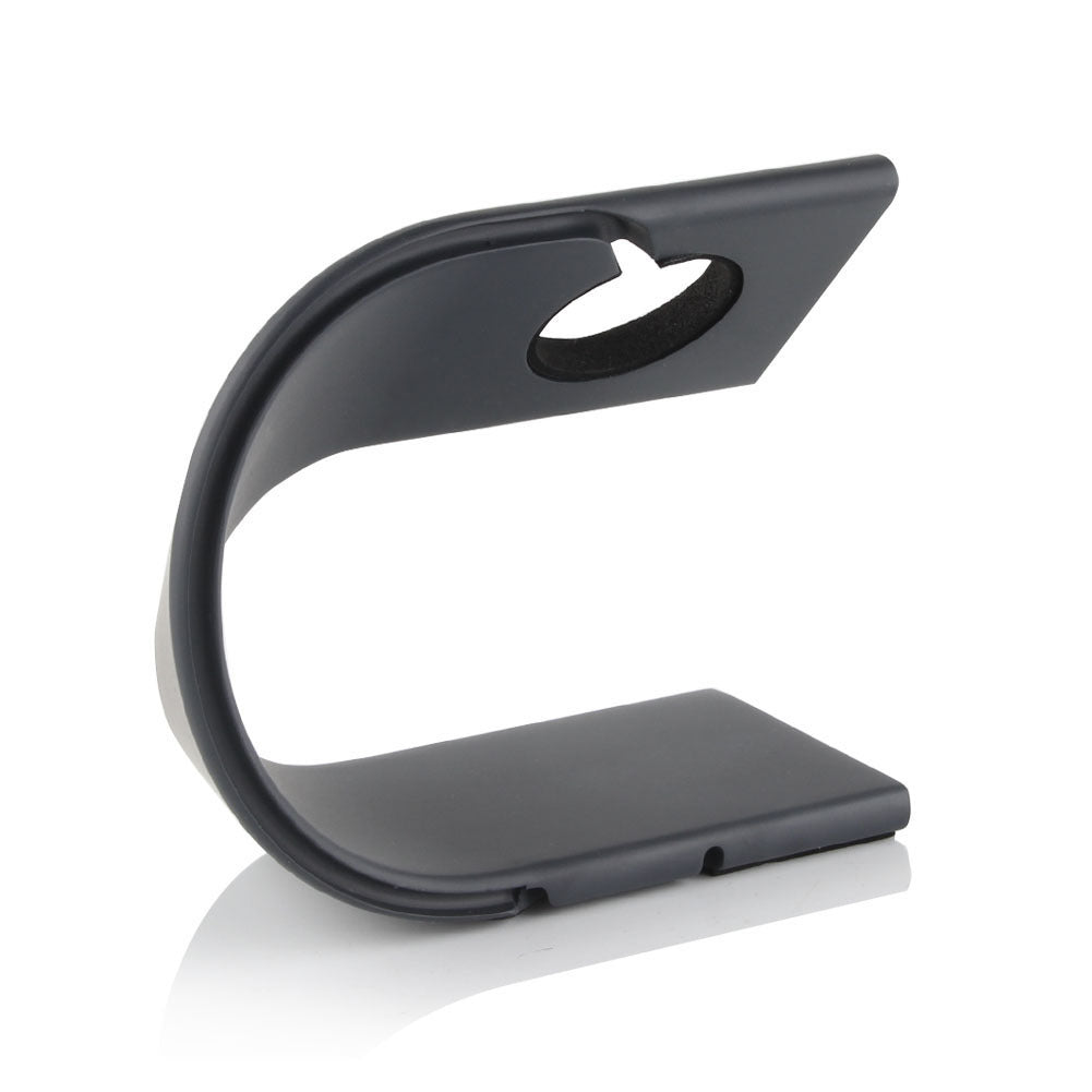 JMT-407818 Aluminum Charging Stand for Apple Watch Series 1-4 in Dark Gray and Silver