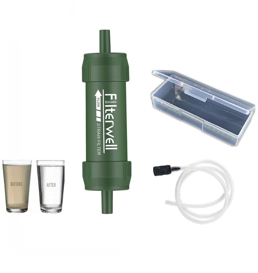 JMT-408010 Portable Water Purification Straw for Camping and Outdoor Activities