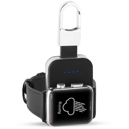 JMT-408138 Compact Wireless Charger for Apple Watch with Built-in Battery, 1000mAh Capacity