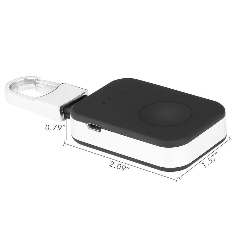 JMT-408138 Compact Wireless Charger for Apple Watch with Built-in Battery, 1000mAh Capacity