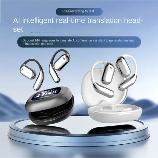 JMT-408138 Open-Ear Wireless Bluetooth Headset with ANC Noise Cancellation and Touch Control Screen