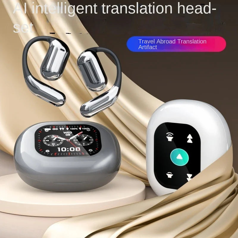 JMT-408138 Open-Ear Wireless Bluetooth Headset with ANC Noise Cancellation and Touch Control Screen
