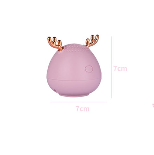 JMT-408138 Wireless Bluetooth Speaker - Portable Mini Audio Device with USB Charging and 300mAh Battery