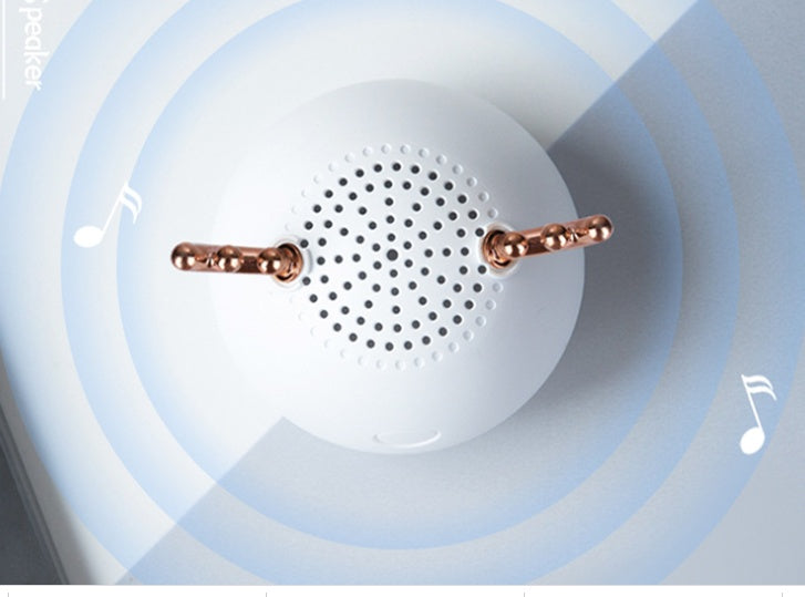 JMT-408138 Wireless Bluetooth Speaker - Portable Mini Audio Device with USB Charging and 300mAh Battery