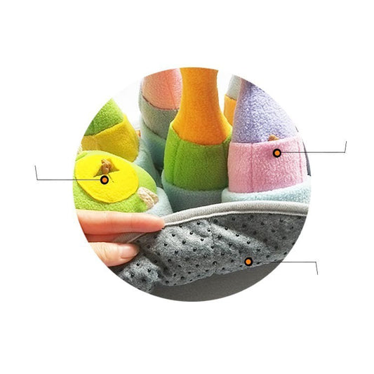 JMT-408266 Bowling Themed Pet Sniffing Pad for Decompression and Relaxation