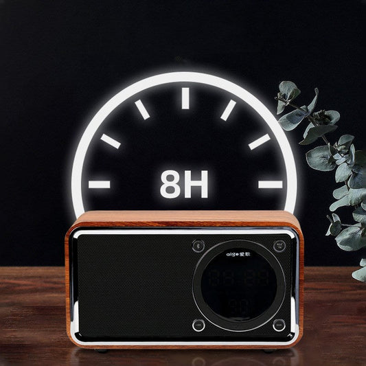 JMT-408458 Wireless Bluetooth Subwoofer Speaker with USB Card Reader and Built-in Battery for Home and Desktop Use