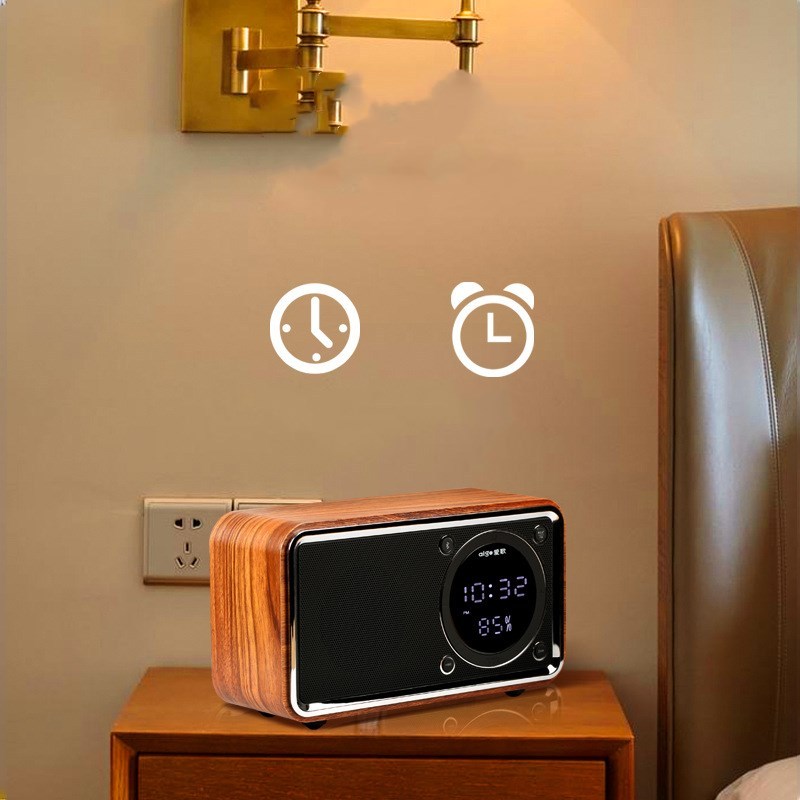 JMT-408458 Wireless Bluetooth Subwoofer Speaker with USB Card Reader and Built-in Battery for Home and Desktop Use