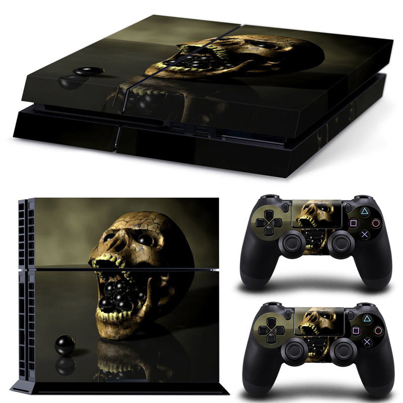 JMT-408586 PS4 Game Console Air Duct Sticker - Eco-Friendly PVC Film with High-Definition Printing