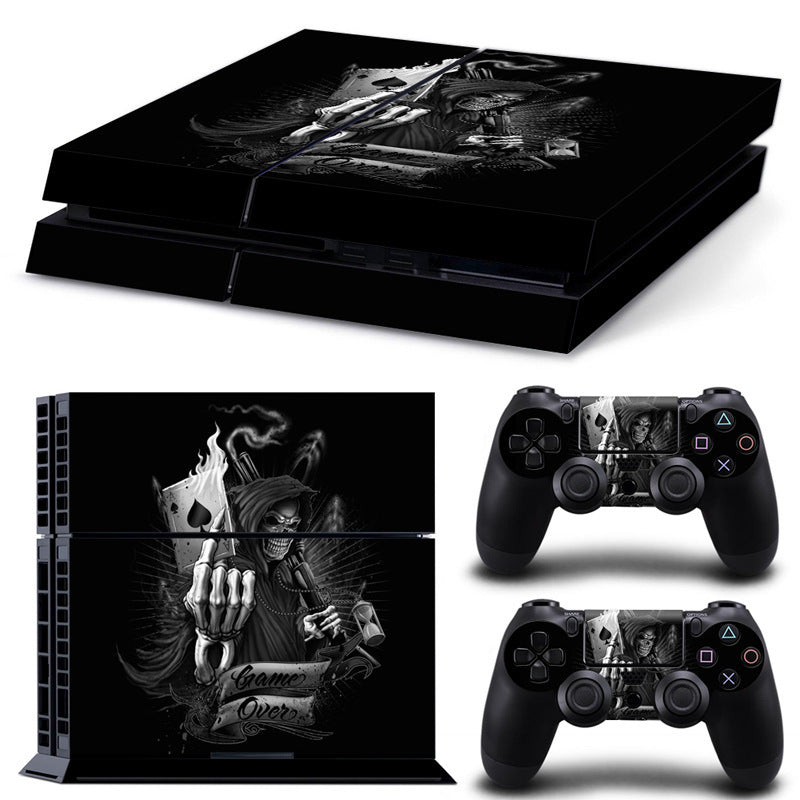 JMT-408586 PS4 Game Console Air Duct Sticker - Eco-Friendly PVC Film with High-Definition Printing