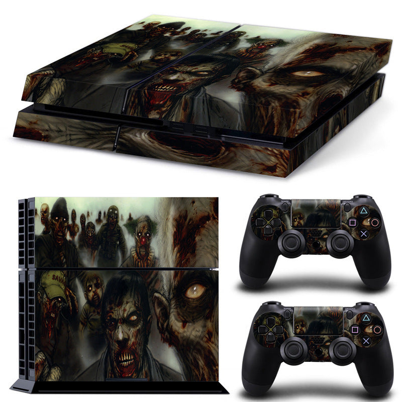 JMT-408586 PS4 Game Console Air Duct Sticker - Eco-Friendly PVC Film with High-Definition Printing