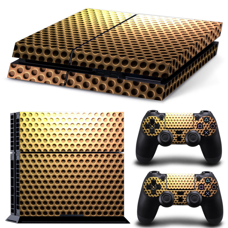 JMT-408586 PS4 Game Console Air Duct Sticker - Eco-Friendly PVC Film with High-Definition Printing