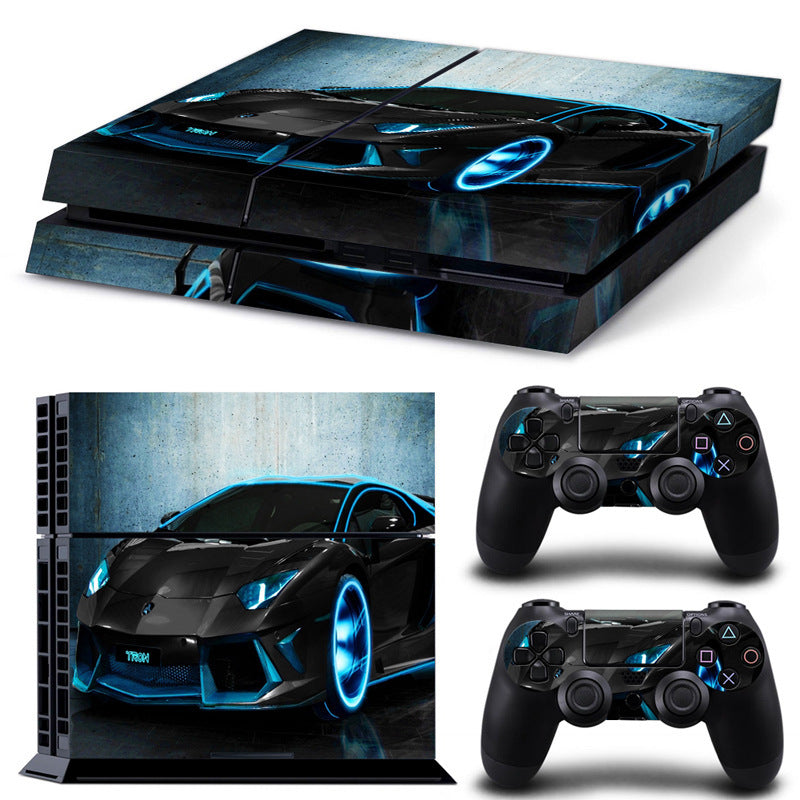 JMT-408586 PS4 Game Console Air Duct Sticker - Eco-Friendly PVC Film with High-Definition Printing