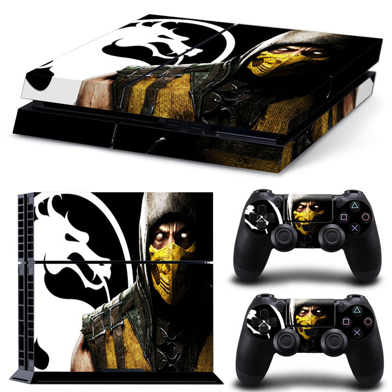 JMT-408586 PS4 Game Console Air Duct Sticker - Eco-Friendly PVC Film with High-Definition Printing