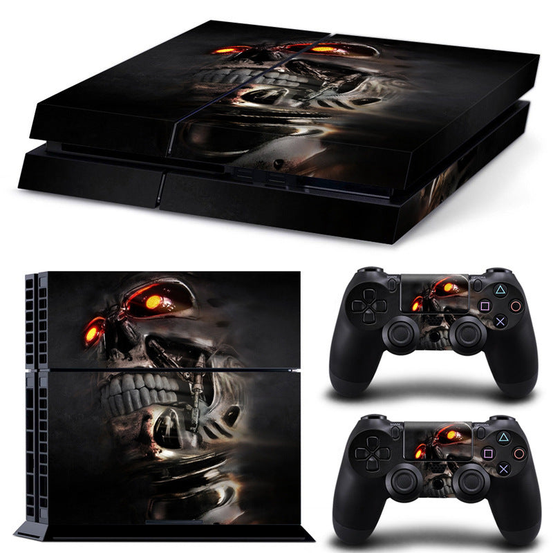 JMT-408586 PS4 Game Console Air Duct Sticker - Eco-Friendly PVC Film with High-Definition Printing