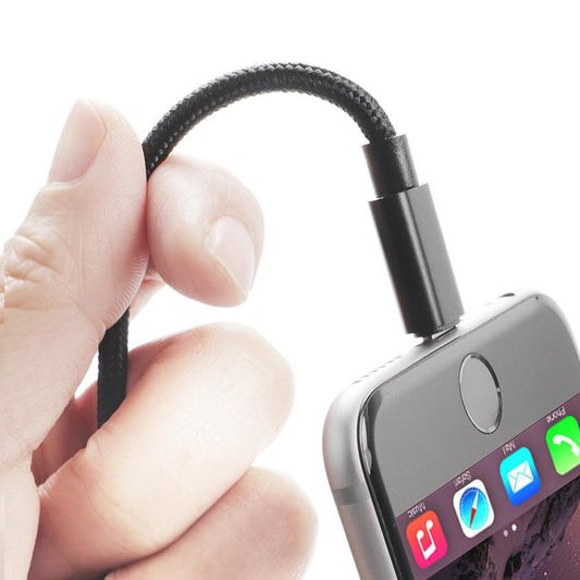 JMT-408650 Braided PD Data Cable 20W Fast Charging & Data Transmission, 1M Length, Compatible with 8PIN Devices