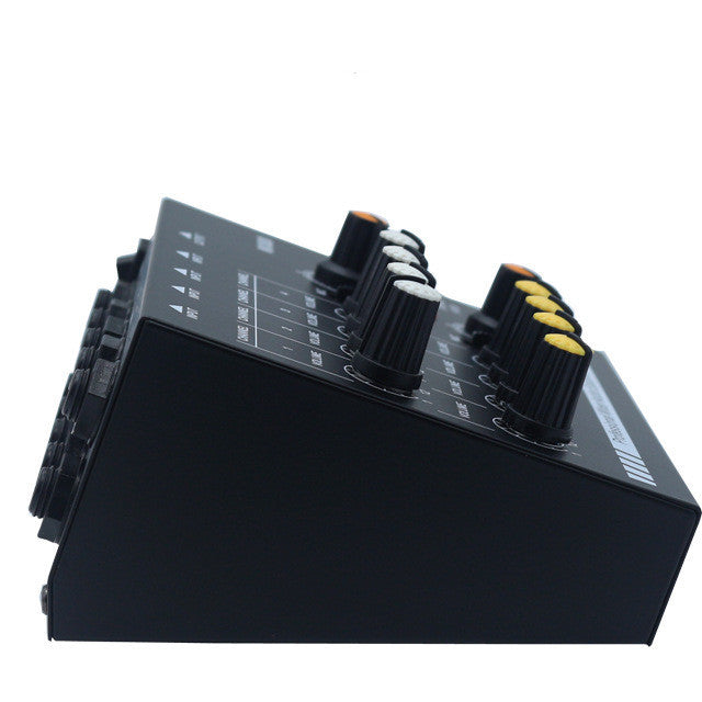 JMT-409290 8-Channel Mini Stereo Audio Mixer with Custom Processing