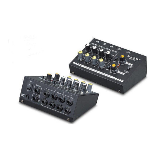 JMT-409290 8-Channel Mini Stereo Audio Mixer with Custom Processing