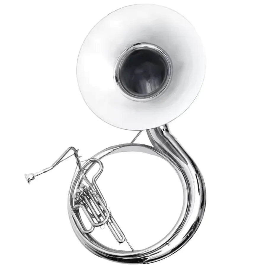 JMT-409418 Gold Lacquer Bb Sousaphone with Yellow Brass Body and Leadpipe - Model JSH-100