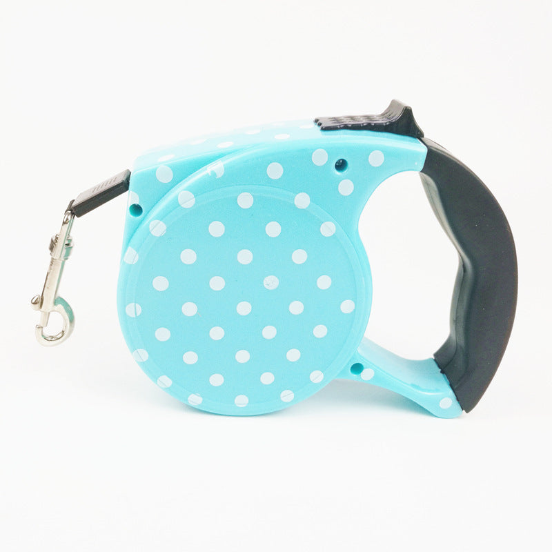 JMT-409610 Multi-Color Retractable Pet Traction Belt - 5M Long with Durable ABS Material