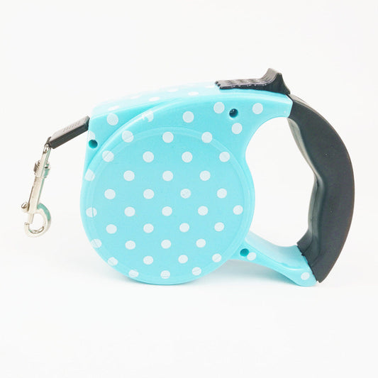 JMT-409610 Multi-Color Retractable Pet Traction Belt - 5M Long with Durable ABS Material