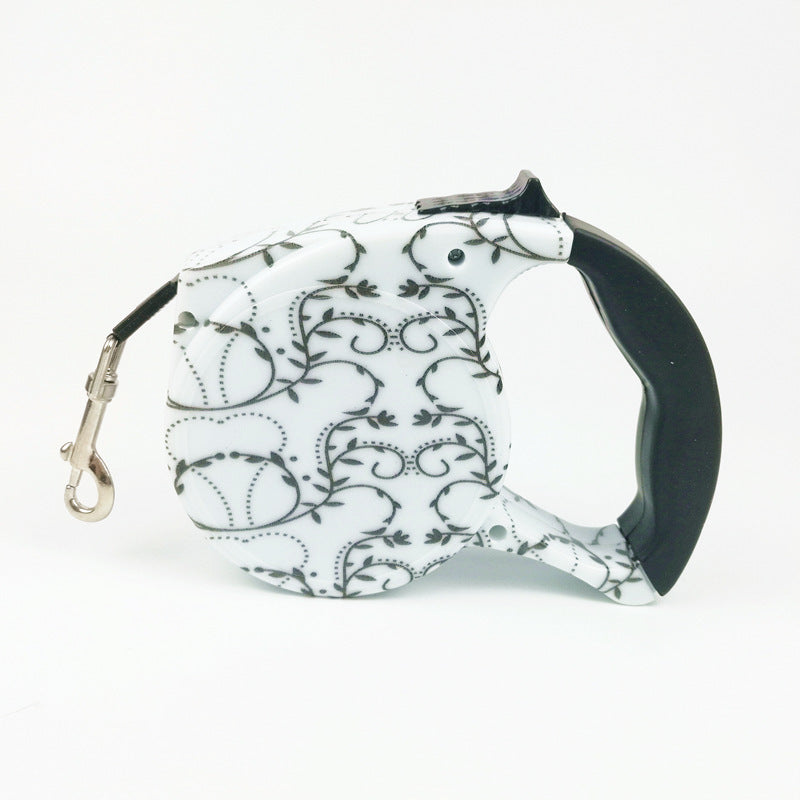 JMT-409610 Multi-Color Retractable Pet Traction Belt - 5M Long with Durable ABS Material