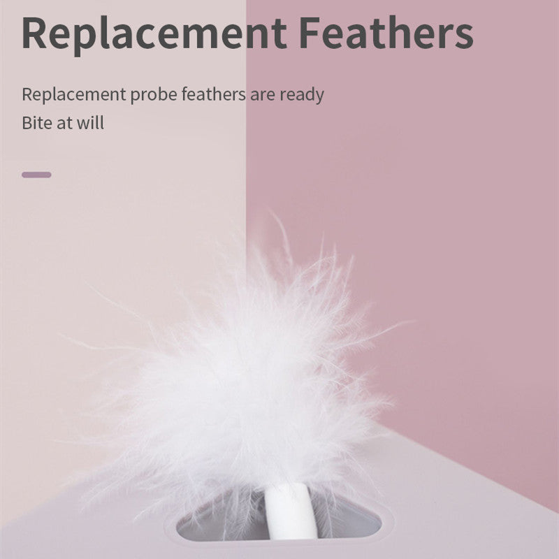 JMT-410250 Self-Healing Cat Toy Replacement Heads - 6 Pack for Teething and Biting Fun