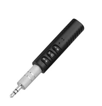 JMT-410442 Bluetooth Audio Receiver with 3.5mm AUX Input - Wireless Streaming with 10 Hours Talk Time