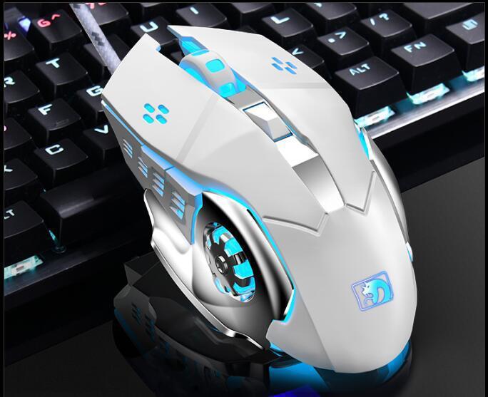 JMT-410890 Eat Chicken Game Set with One-Handed Controller and Gaming Mouse for IOS and Android Platforms