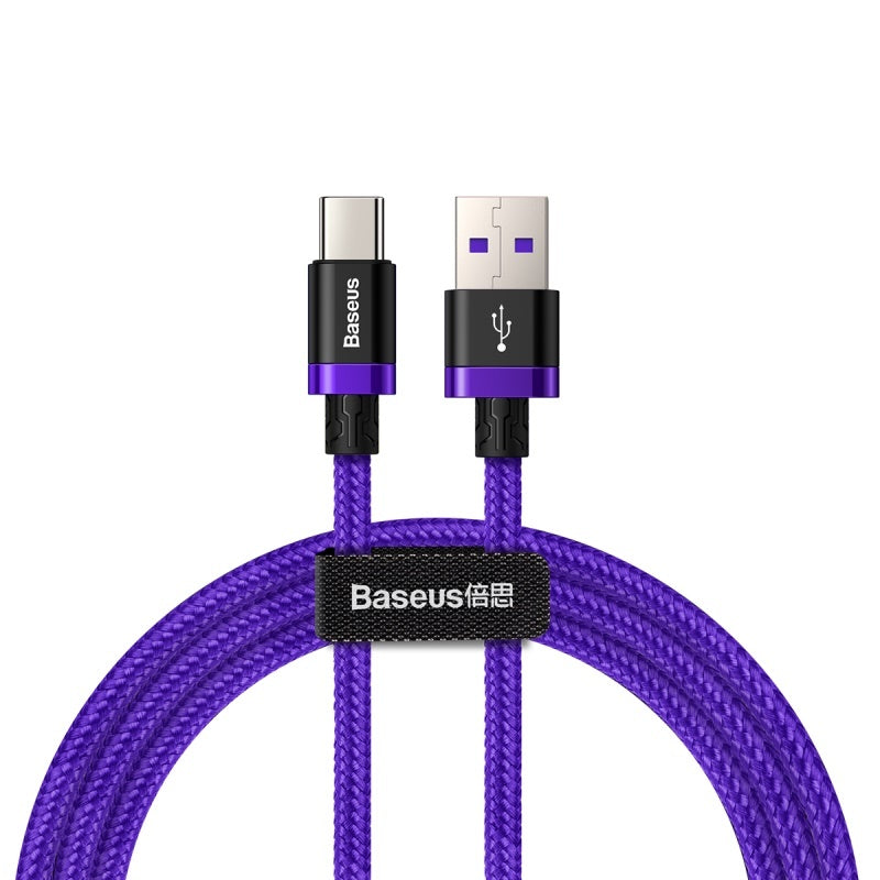 JMT-410954 1M/2M Fast Charging Data Cable for Android - Purple, Gold, Red Options
