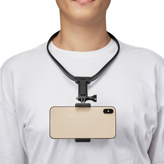 JMT-411274 Neck Hanging Mobile Phone Holder for Sports Cameras and Smartphones