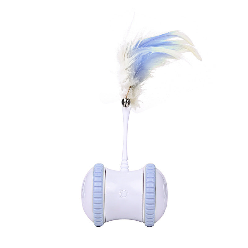 JMT-411402 Interactive Electric Cat Toy with Bell Feather Stick and USB Data Cable