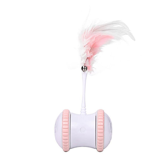 JMT-411402 Interactive Electric Cat Toy with Bell Feather Stick and USB Data Cable