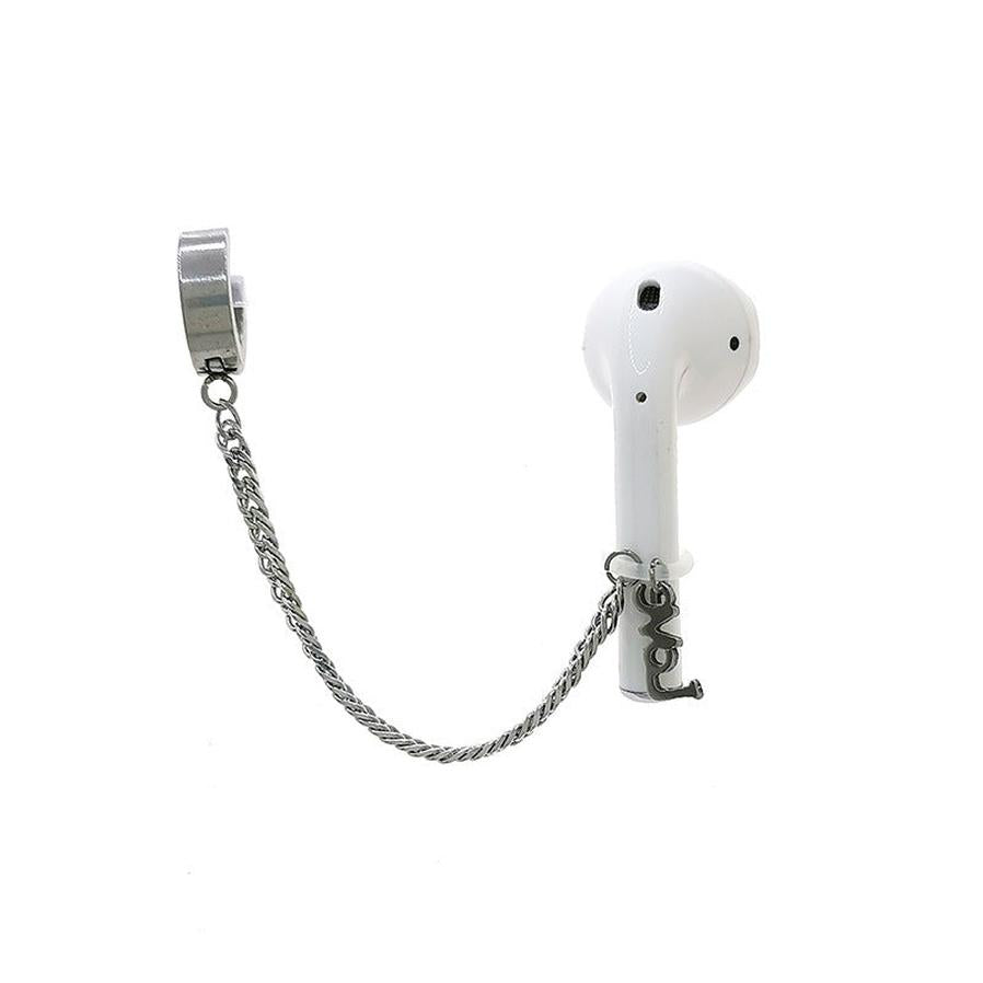 JMT-411402 Universal Non-Pierced Ear Clip for AirPods – Stainless Steel Anti-Lost Sports Earrings