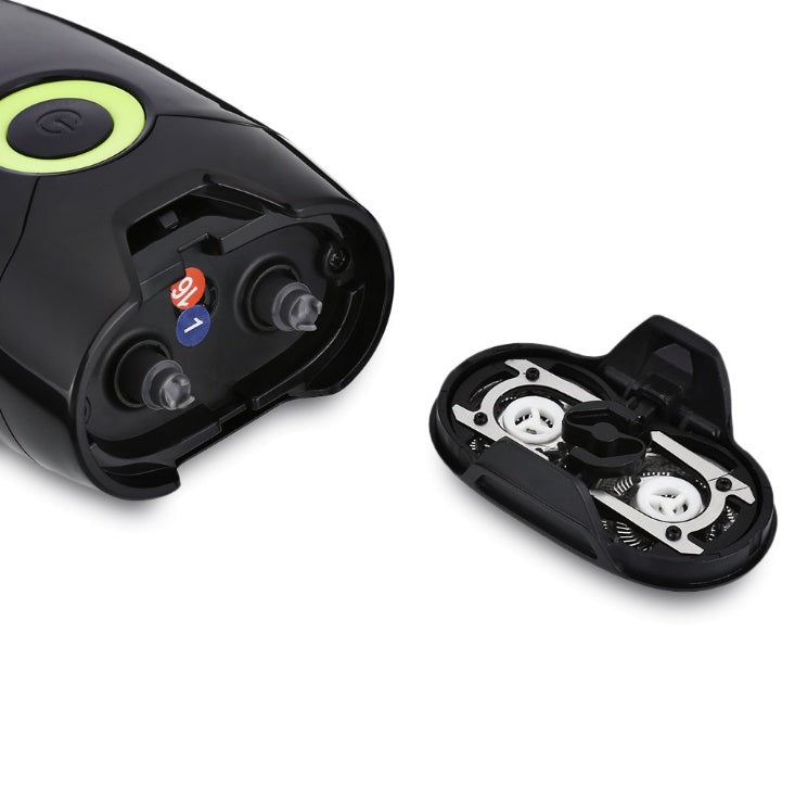 JMT-411658 Rechargeable Electric Shaver with Double Rotary Cutter Head for Men's Face Care