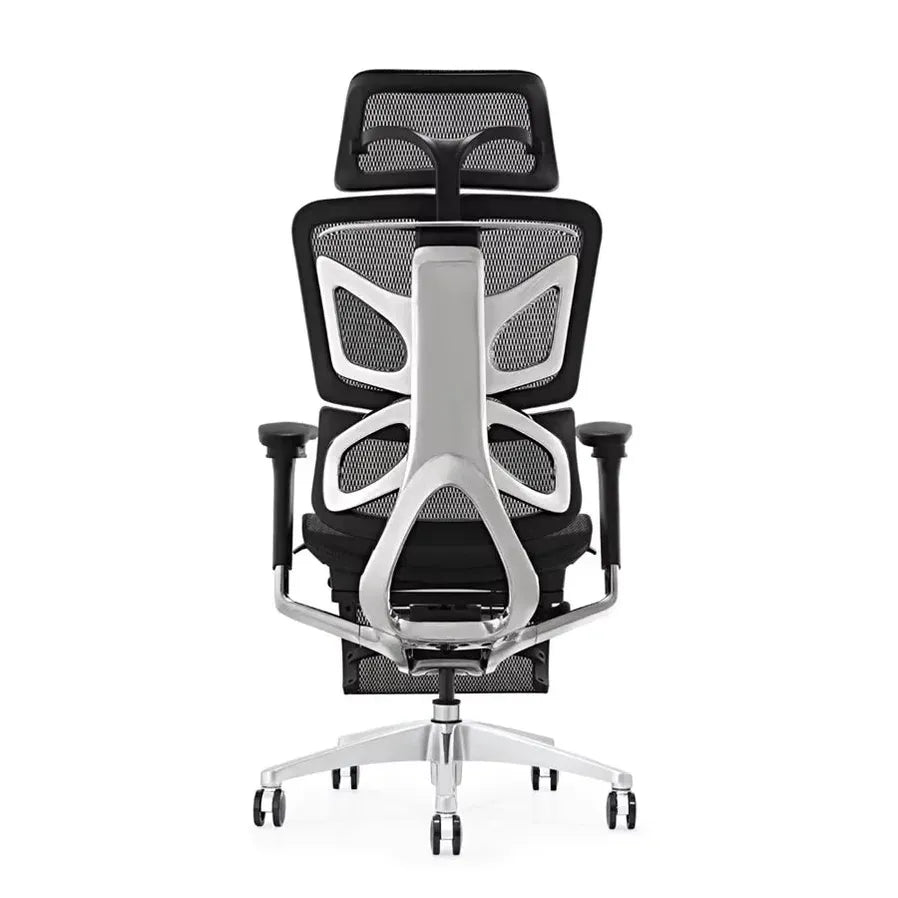 JMT-411722 Ergonomic Leather Office Chair with 360-Degree Swivel Function for PC and Desk Use