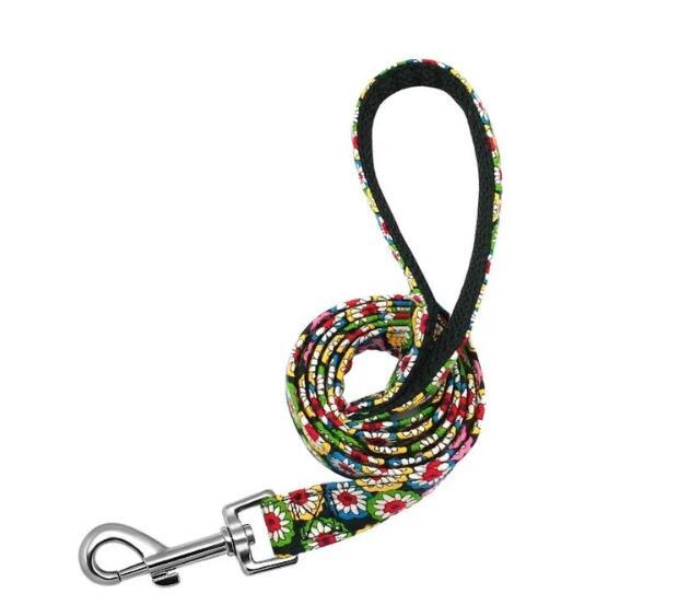 JMT-411914 Nylon Dog Leash for Personalized Pet Collars