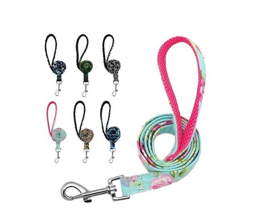 JMT-411914 Nylon Dog Leash for Personalized Pet Collars