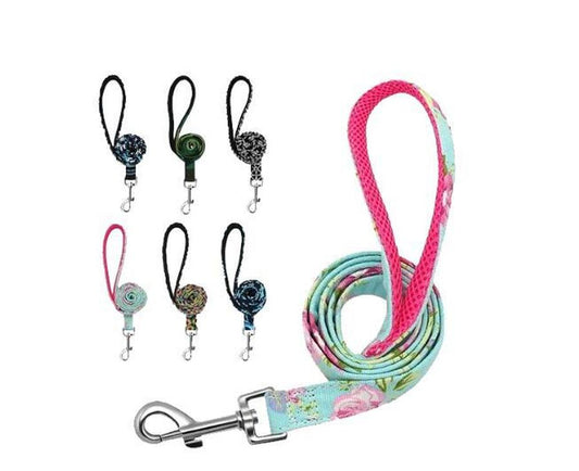 JMT-411914 Nylon Dog Leash for Personalized Pet Collars