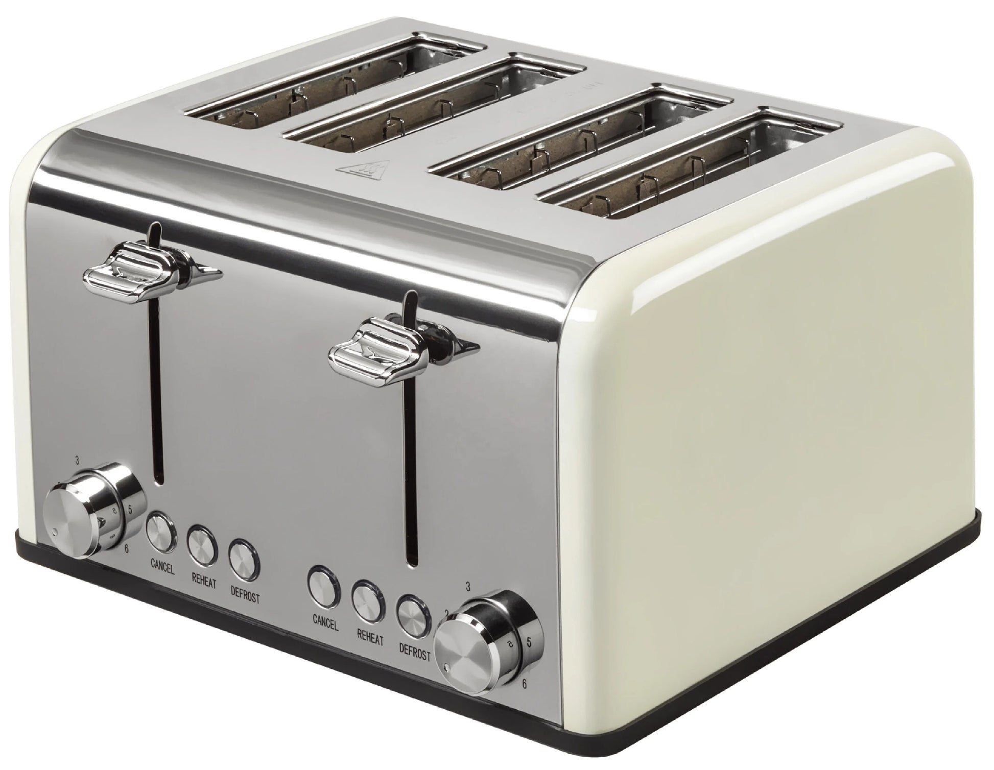 JMT-412234 4-Slice Automatic Pop-Up Toaster with Custom Pattern Design for Kitchen Use