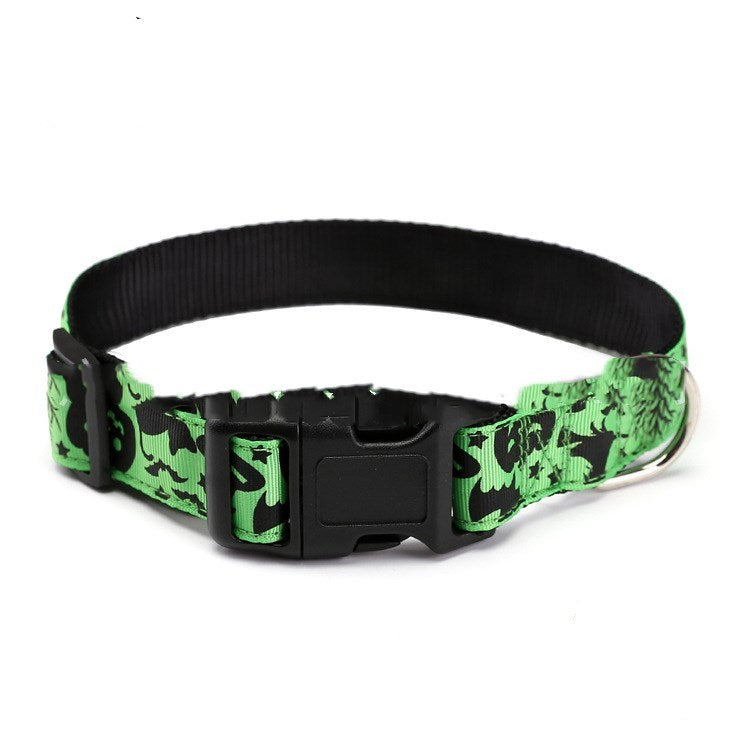 JMT-412234 Halloween-Themed Nylon Pet Collars - Various Designs and Sizes Available