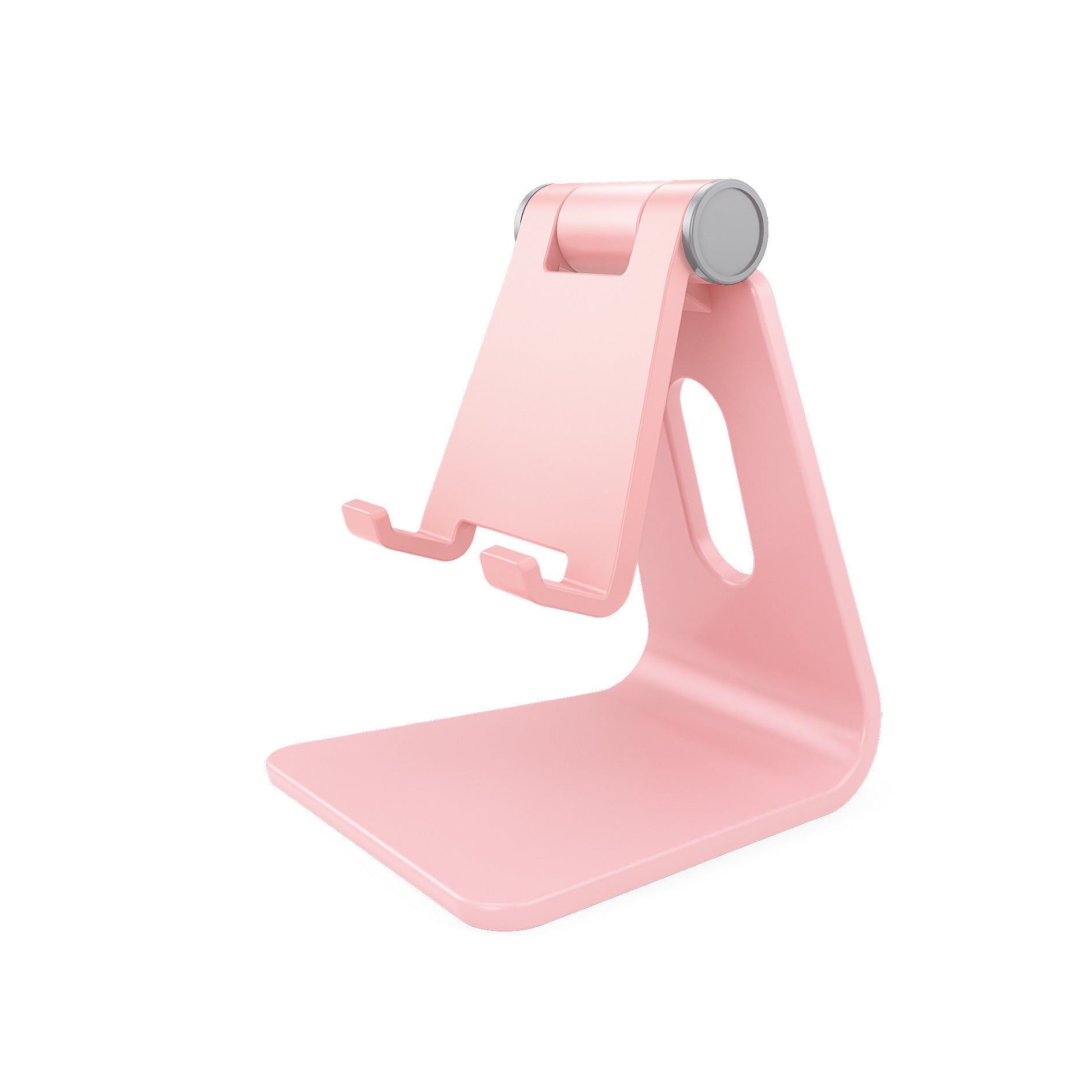 JMT-412426 Adjustable Folding Mobile Phone Holder for Desktop Use – Black, White, Pink, Blue