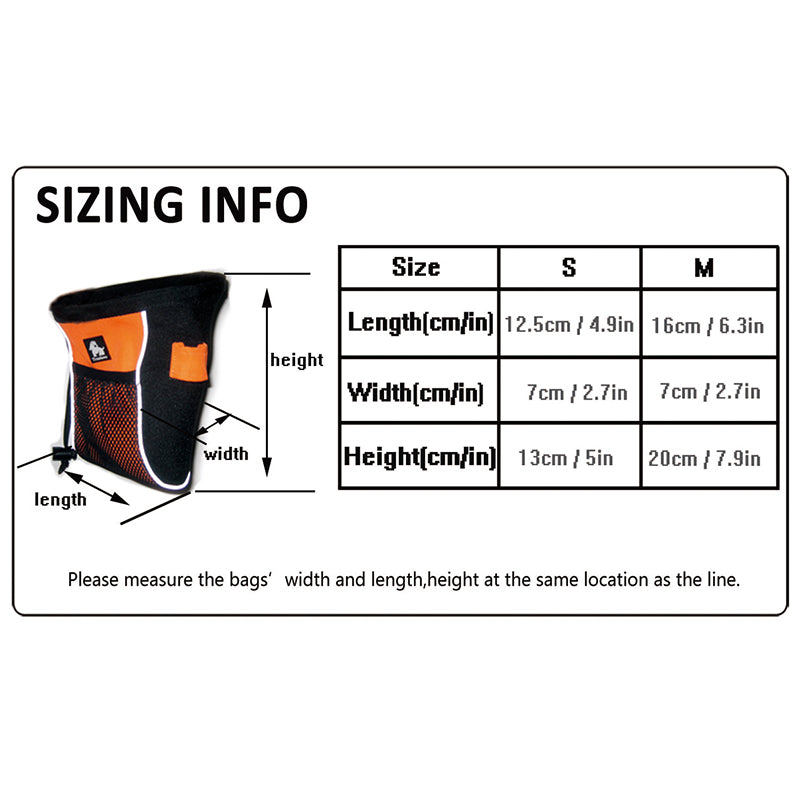 JMT-412810 Dog Training Belt Bag with Large Capacity for Hands-Free Convenience