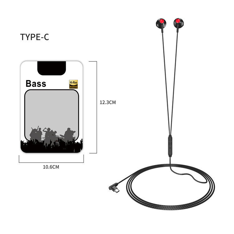 JMT-413386 C20 Wired In-Ear Headset with Microphone and TPE Cable, 20-20000 Hz Frequency Response, 32 Ohm Impedance